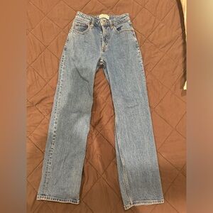Abercrombie & Fitch 90s Relaxed High Rise Jeans Curve Love